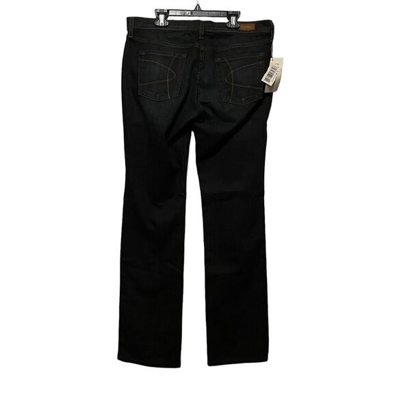 NWT David Kahn Nikki Low Rise Straight Leg Dark Wash Jeans - Picture 5 of 11